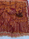 Palak Pure Fandy Sattin Silk With Embroidery Work Sarees Exporters In India